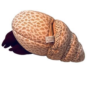 Folktails Folkmanis Hermit Crab in Conch Shell Hand Puppet Plush Library Animal